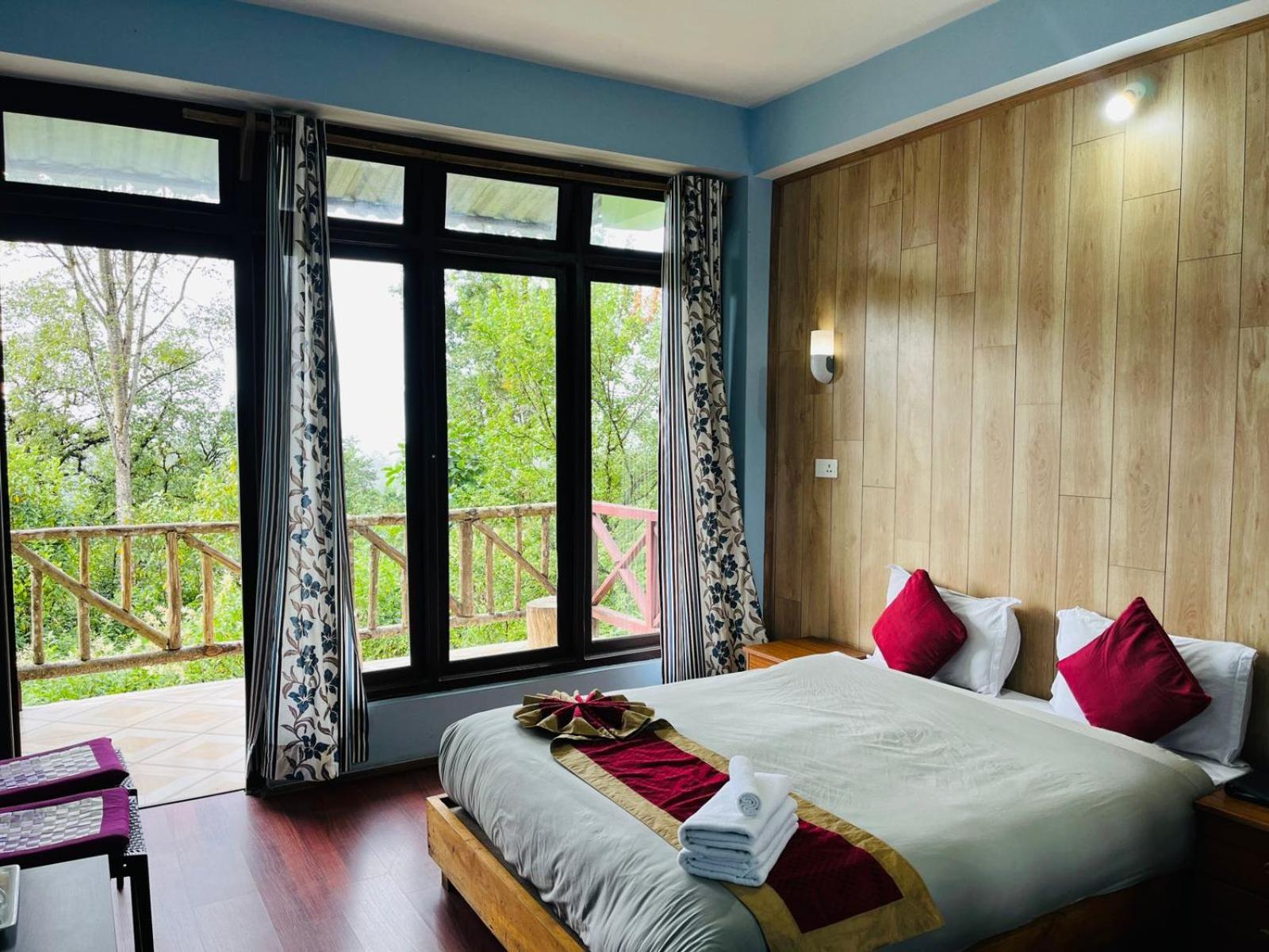 The Barfung Retreat Panzió Gangtok Kültér fotó