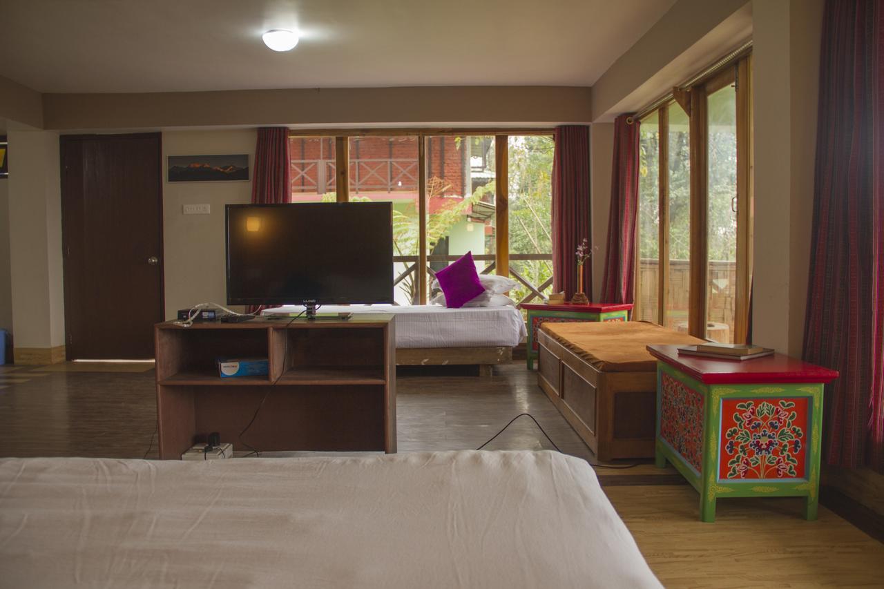 The Barfung Retreat Panzió Gangtok Kültér fotó